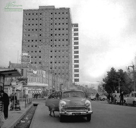 تصویر قدیمی از ساختمان پلاسکو