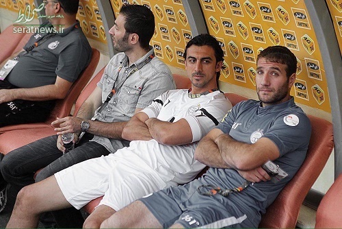 تصویری از رحمتی روی نیمکت ذخیرهها تصویری از رحمتی روی نیمکت ذخیرهها