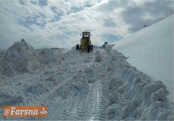 80 روستای هشترود در محاصره برف +تصاویر