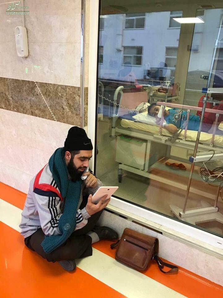 عکس/ بازتاب جهانی اقدام معلم ایرانی در بیمارستان عکس/ بازتاب جهانی اقدام معلم ایرانی در بیمارستان