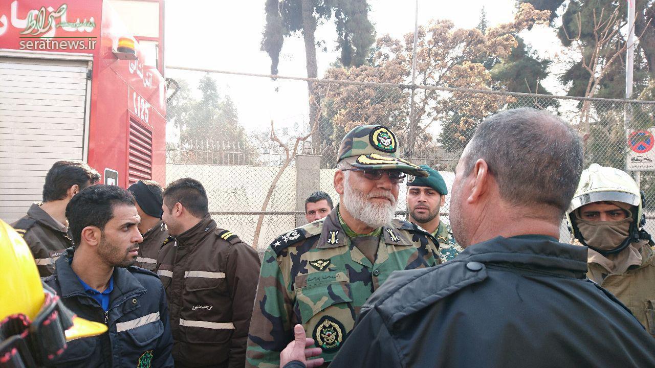 عکس/ امیر پوردستان در محل حادثه پلاسکو عکس/ امیر پوردستان در محل حادثه پلاسکو