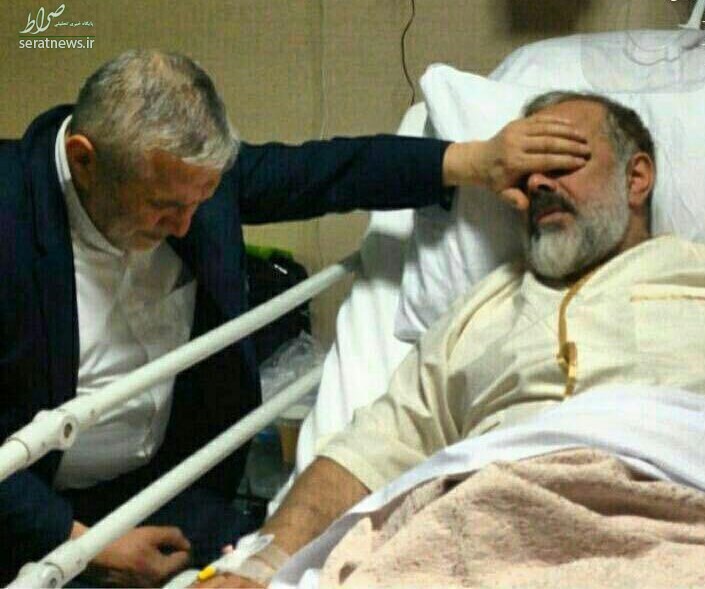 عکس/ عیادت حاج منصور از واعظ مشهور در بیمارستان عکس/ عیادت حاج منصور از واعظ مشهور در بیمارستان