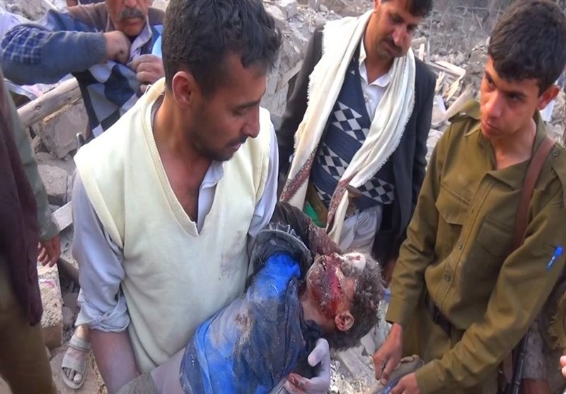 شهادت یک خانواده یمنی در حمله عربستان +تصاویر