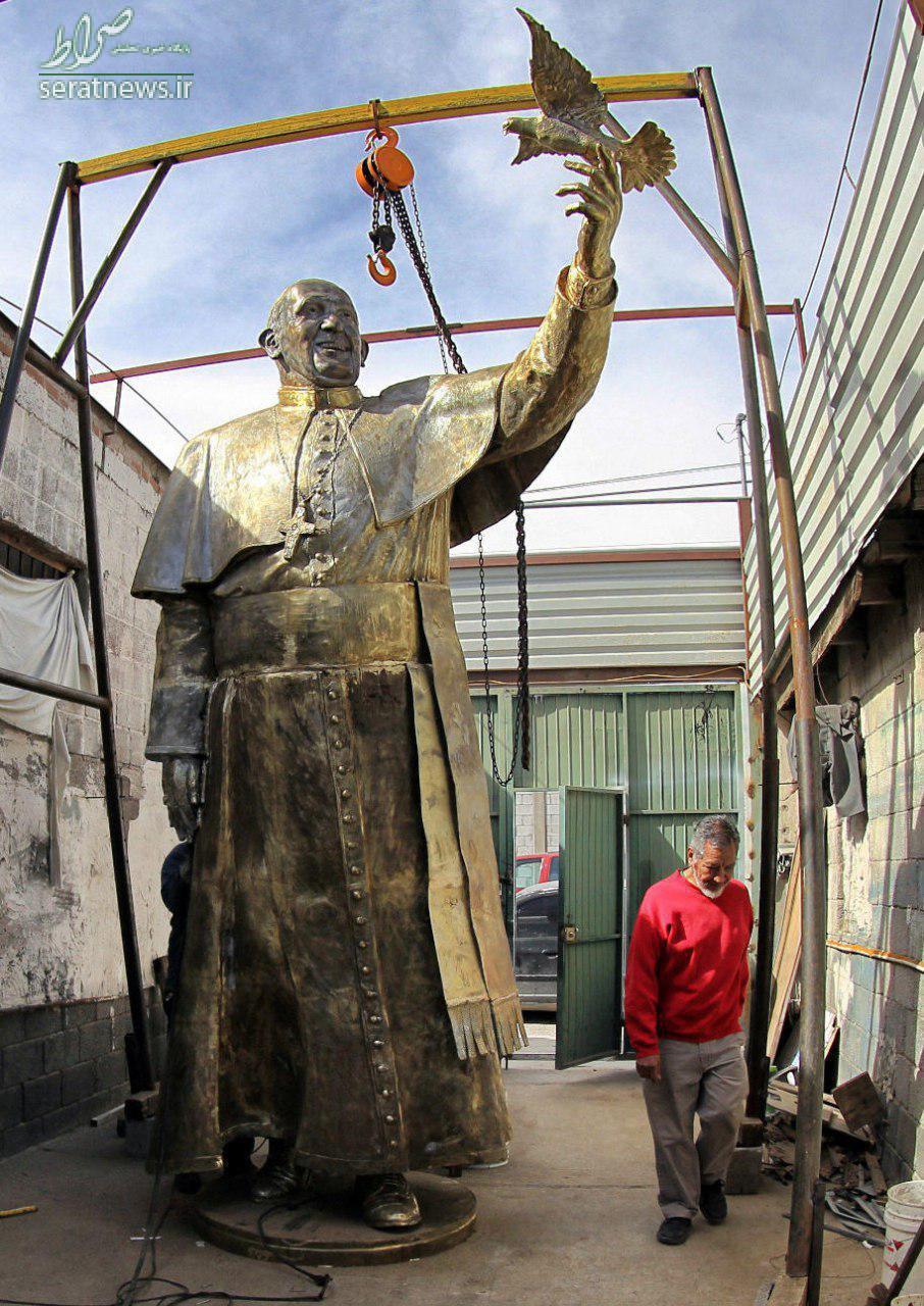 عکس/ بزرگترین مجسمه در جهان عکس/ بزرگترین مجسمه در جهان