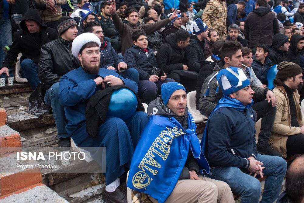 عکس/ تصویری متفاوت از دربی