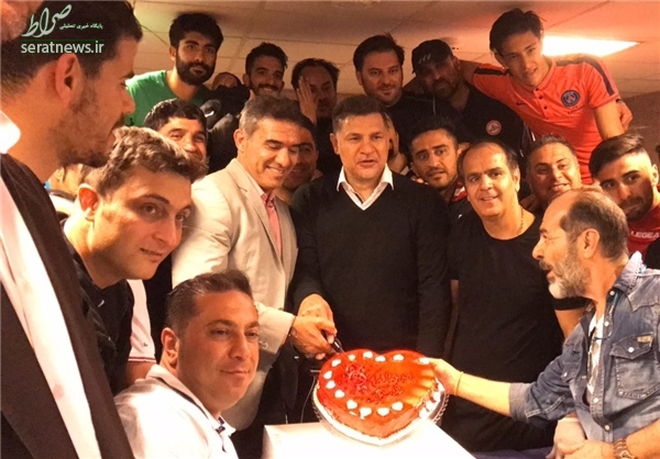 جشن تولد دایی با حضور عابدزاده +عکس