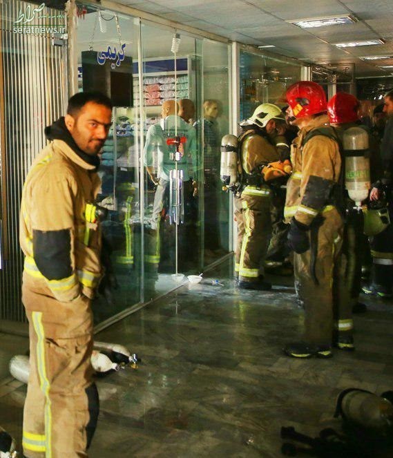 عکس / شهید «میرزاخانی» قبل از فروریختن پلاسکو عکس / شهید «میرزاخانی» قبل از فروریختن پلاسکو