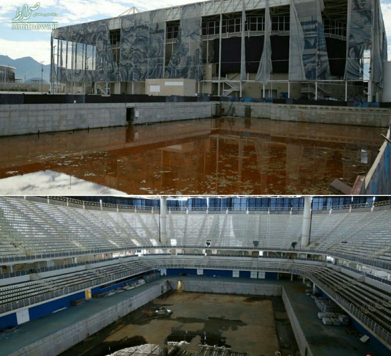 عکس/ وضعیت باورنکردنی استخرهای المپیک ریو ۲۰۱۶ عکس/ وضعیت باورنکردنی استخرهای المپیک ریو ۲۰۱۶