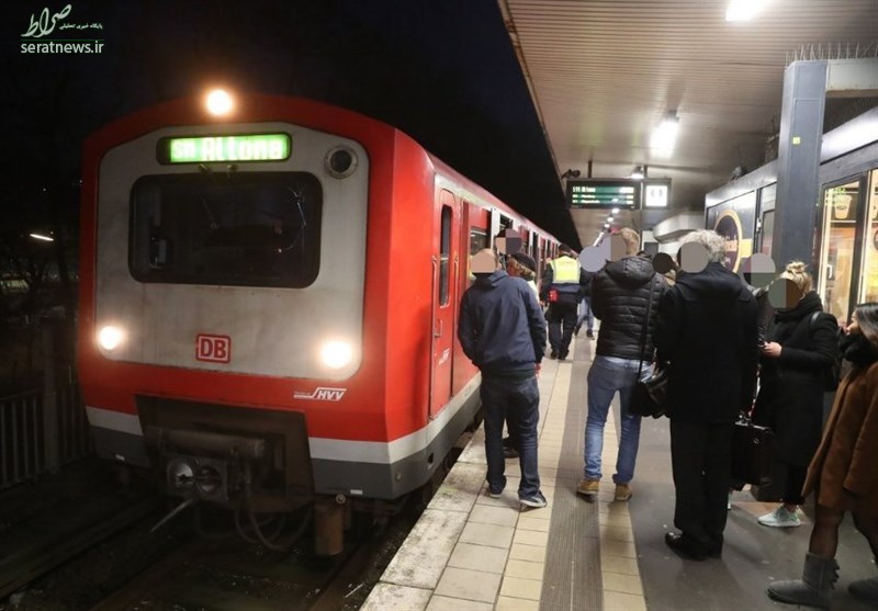 حمله با گاز اشک‌آور به مسافران قطار در آلمان +تصاویر