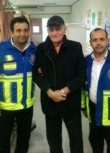عکس/ فتحعلی اویسی بعد از تصادف عکس/ فتحعلی اویسی بعد از تصادف