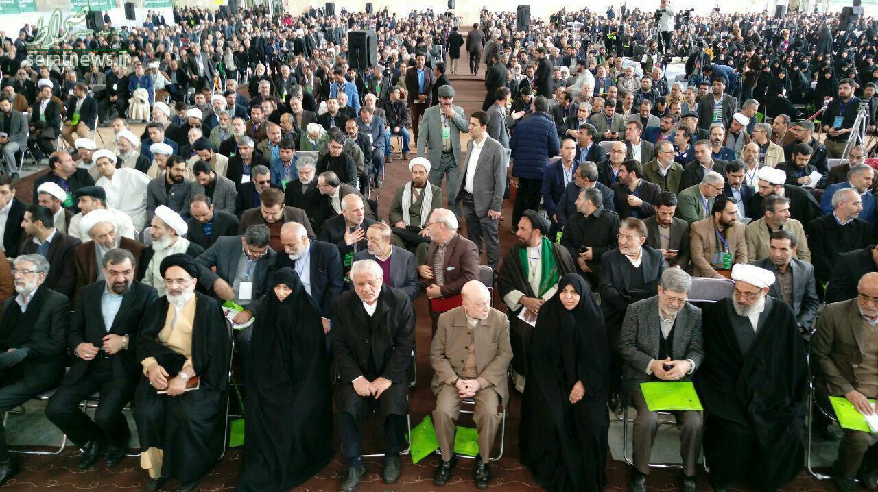 عکس/ نشست ۳ هزار نفری جمنا برای معرفی۱۰ کاندیدا