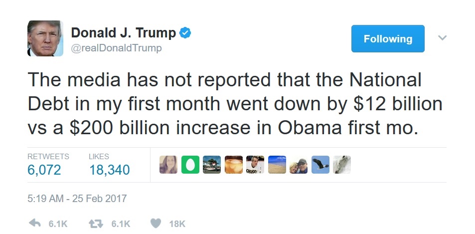 عکس| توتیت تازه ترامپ، رسانهها اقدام من را گزارش ندادند عکس| توتیت تازه ترامپ، رسانهها اقدام من را گزارش ندادند