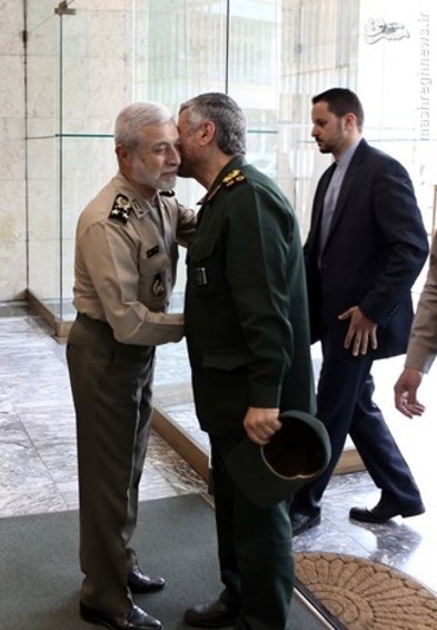 دیدار فرماندهان عالیرتبه ارتش و سپاه+تصاویر دیدار فرماندهان عالیرتبه ارتش و سپاه+تصاویر
