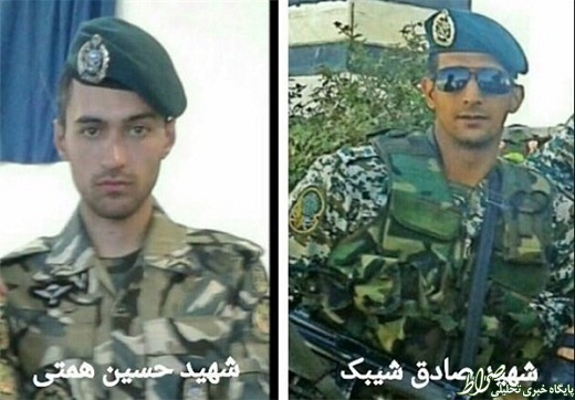عکس/شهادت دو مدافع حرم ارتش در سوریه