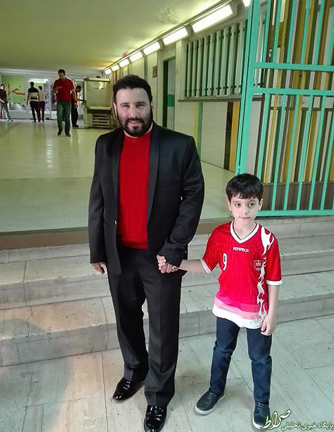 عکس/ مداح مشهور در ورزشگاه آزادی عکس/ مداح مشهور در ورزشگاه آزادی