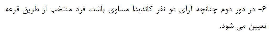 قرعه کشی در انتخابات فدراسیون فوتبال!