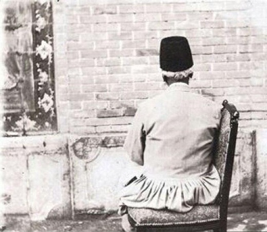 یکی از تصاویر عجیب مربوط به دوران قاجار