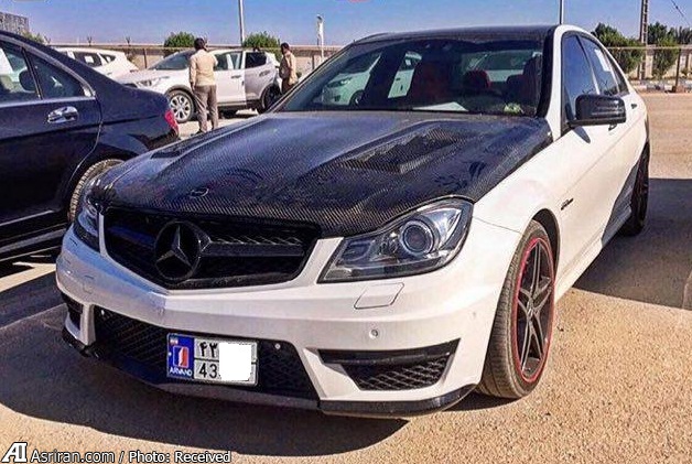 عکس/ قوی ترین بنز c کلاس ایران