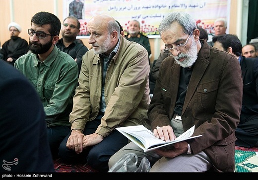 تصاویر/مراسم ترحیم شهید حاج حسن اکبری