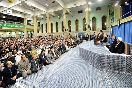 تصاویر/ دیدار مسئولان نظام و سفرای کشورهای اسلامی با رهبر انقلاب