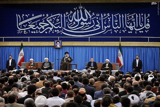 تصاویر/ دیدار مسئولان نظام و سفرای کشورهای اسلامی با رهبر انقلاب