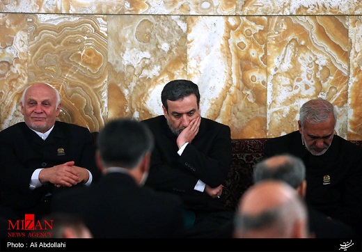 تصاویر/ عراقچی و فانی خادم افتخاری اما رضا(ع)