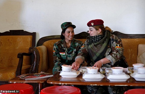 زنانی که از داعش انتقام میگیرند +تصاویر زنانی که از داعش انتقام میگیرند +تصاویر
