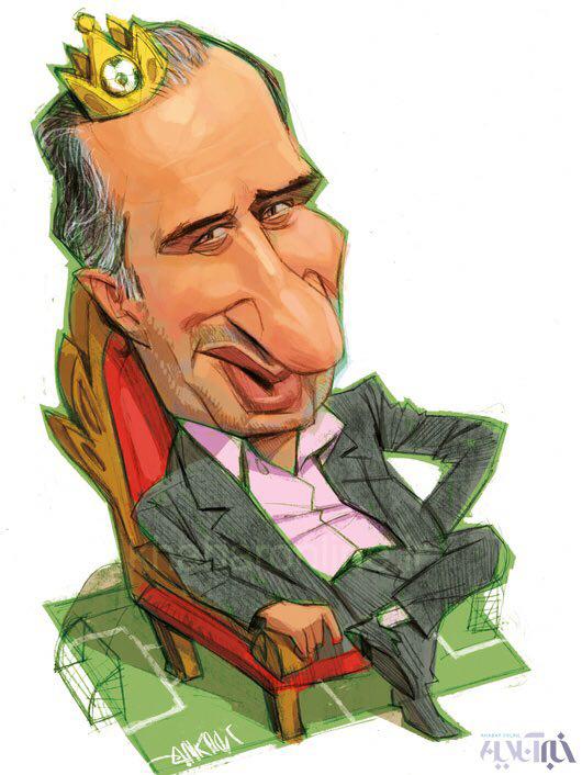 کاریکاتور/ تاج گذاری در فدراسیون!