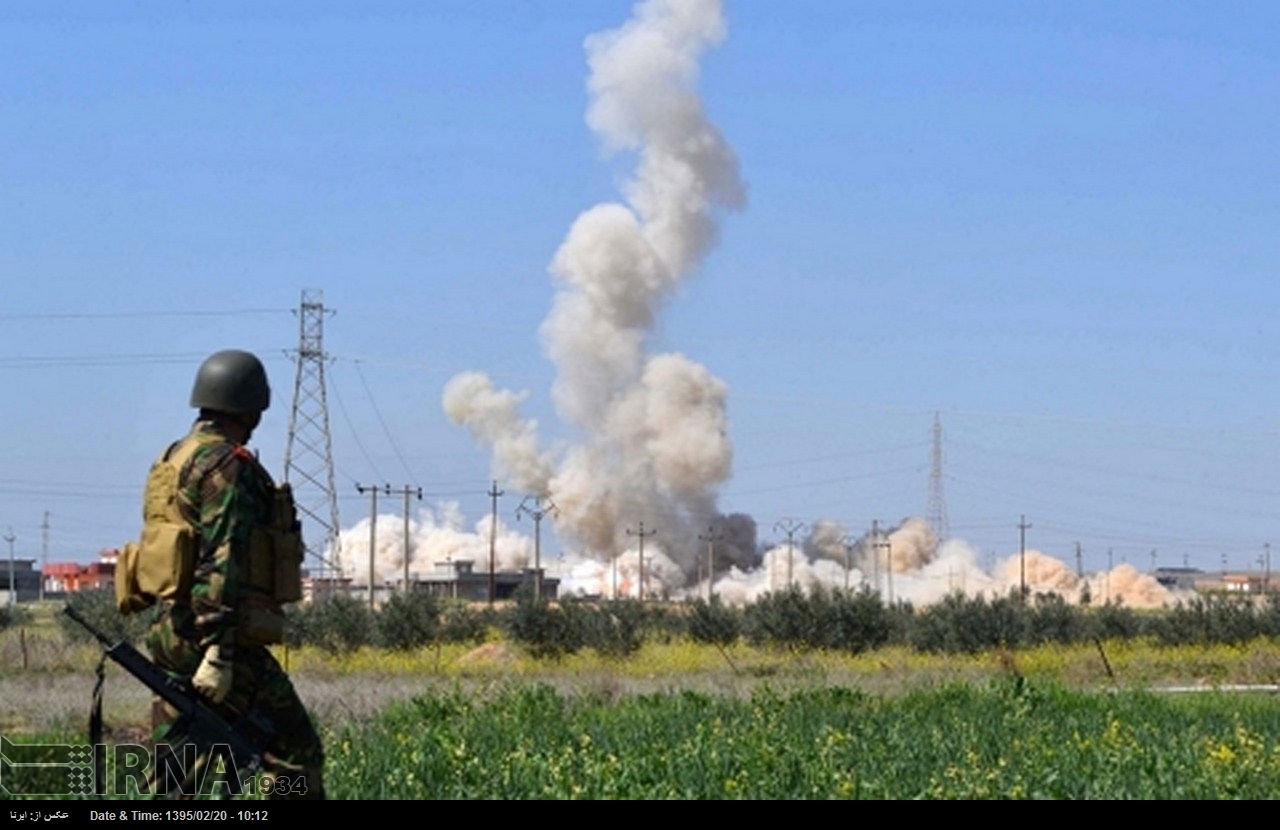 عکس/ حمله شیمیایی داعش به البشیر عکس/ حمله شیمیایی داعش به البشیر