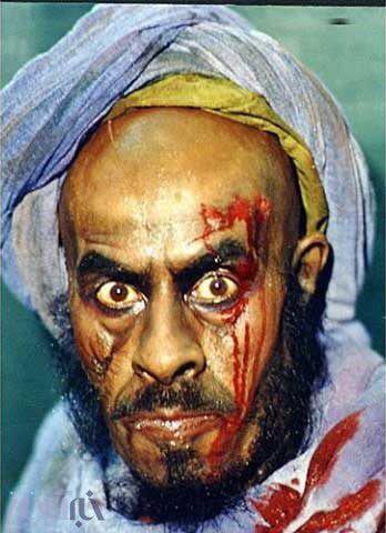 عکس/ گریم وحشتناک مرحوم شکیبایی