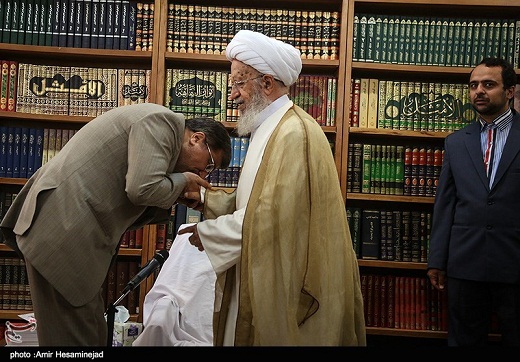تصاویر/ سفر وزیر ارشاد به قم و دیدار با مراجع تقلید