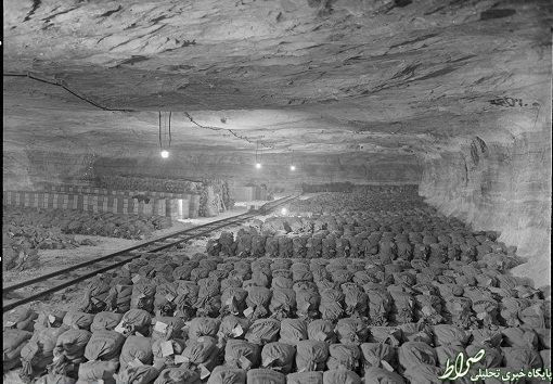 عکس/ کشف طلاهای نازیها در معدن نمک عکس/ کشف طلاهای نازیها در معدن نمک
