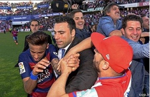 زد و خورد نیمار با هوادار گرانادا +عکس زد و خورد نیمار با هوادار گرانادا +عکس