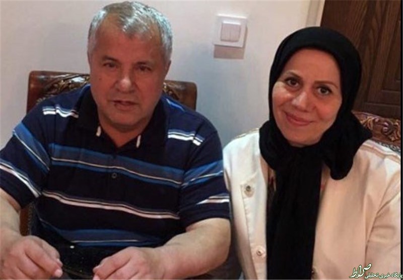 عکس/ علی پروین در کنار همسرش