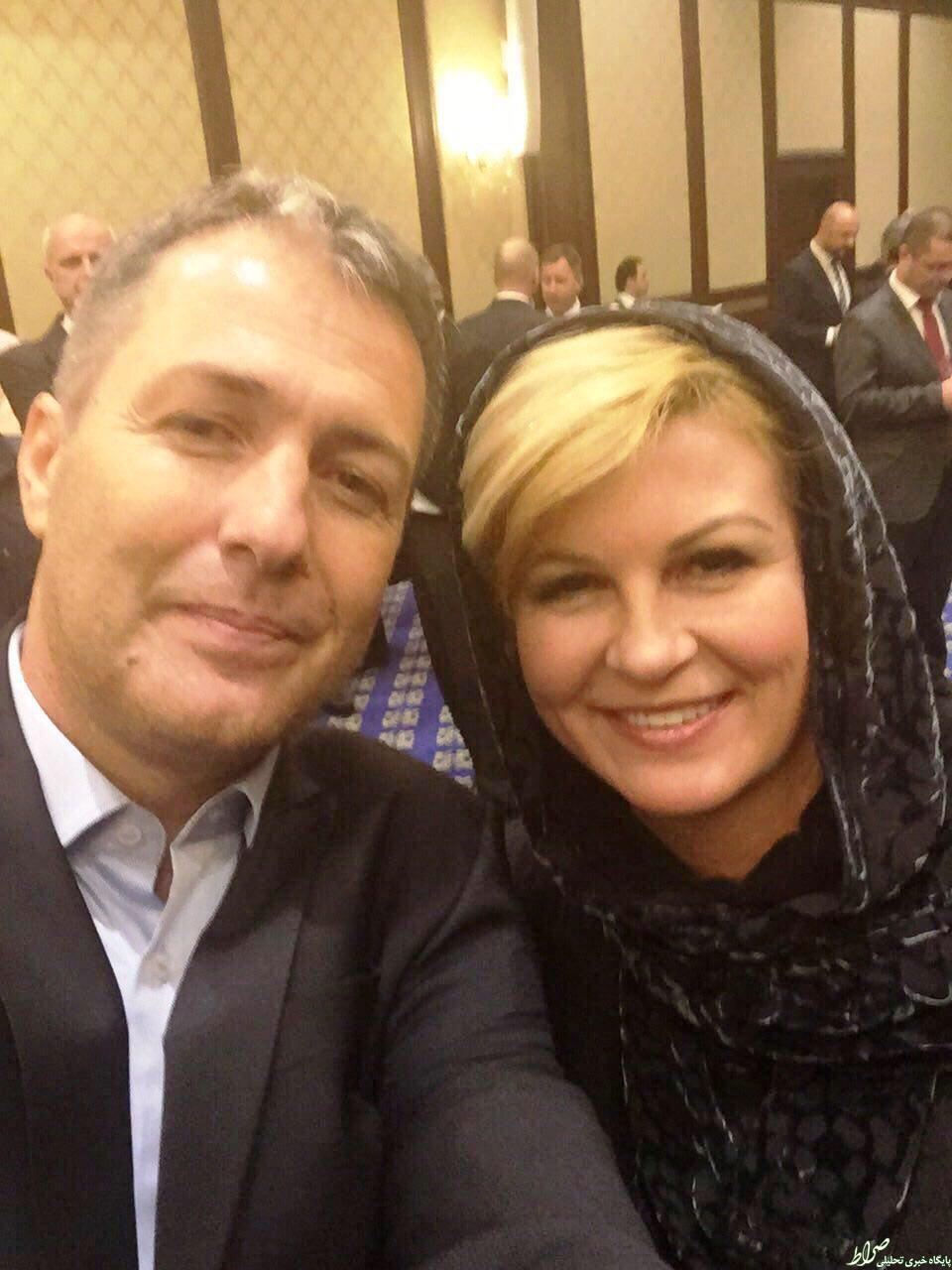 عکس/ سلفی اسکوچیچ و خانم رئیسجمهور عکس/ سلفی اسکوچیچ و خانم رئیسجمهور