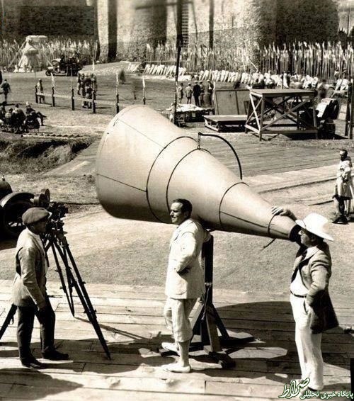 تصویری جالب از پشت‌صحنه رابین هود