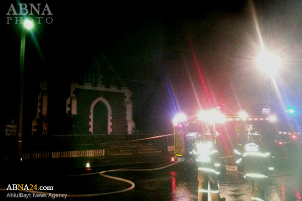 مسجد ایالت ویکتوریا در آتش سوخت +عکس