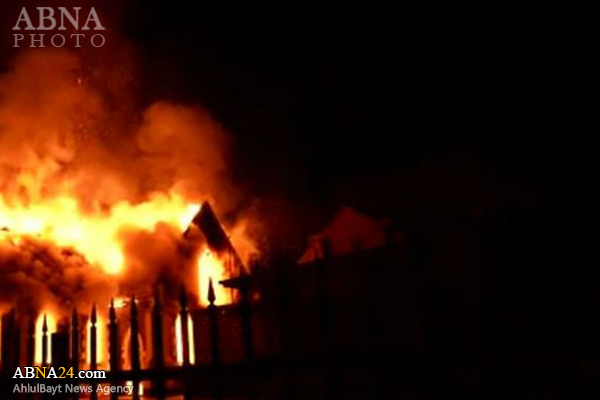 مسجد ایالت ویکتوریا در آتش سوخت +عکس