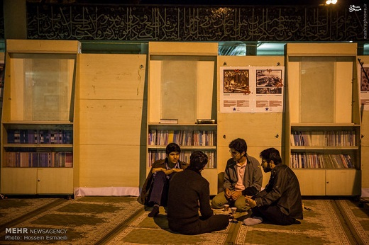 تصاویر/ آئین معنوی اعتکاف در دانشگاه تهران