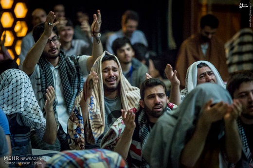 تصاویر/ آئین معنوی اعتکاف در دانشگاه تهران