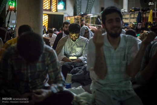 تصاویر/ آئین معنوی اعتکاف در دانشگاه تهران