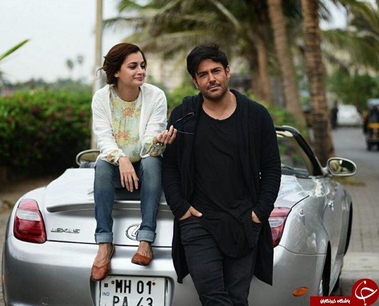 عکس خودمانی گلزار و خانم بازیگر عکس خودمانی گلزار و خانم بازیگر