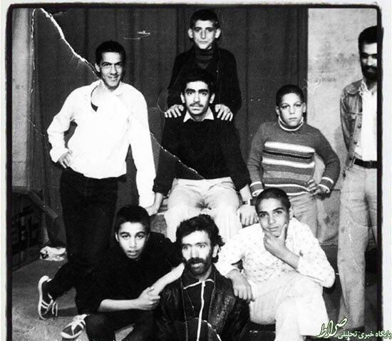 عکس/ رضا عطاران در نوجوانی