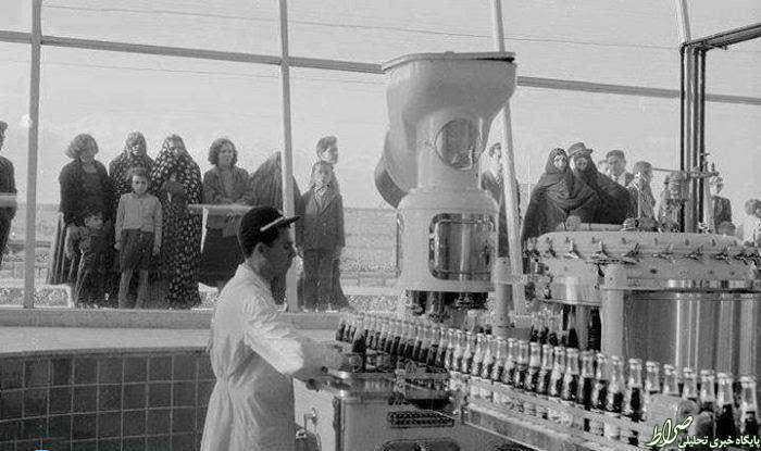 عکس/ کارخانه پپسی کولا در دهه 40