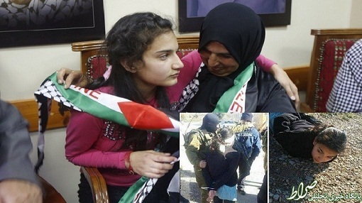 کوچکترین زندانی فلسطینی آزاد شد +عکس کوچکترین زندانی فلسطینی آزاد شد +عکس
