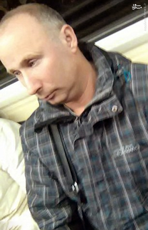 عکس/ بدل ولادیمیر پوتین در مترو