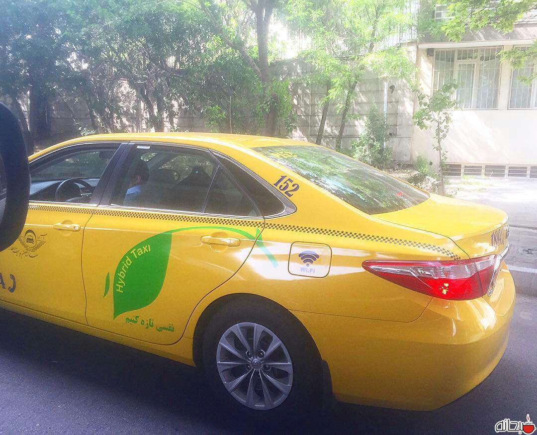 عکس/ تاکسی مجهز به Wi fi در تهران! عکس/ تاکسی مجهز به Wi fi در تهران!