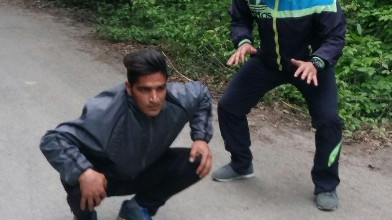 رکورد جدید پشتک روی آسفالت +تصویر