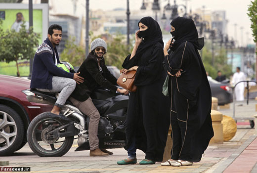 عکس/مزاحمت خیابانی در عربستان عکس/مزاحمت خیابانی در عربستان