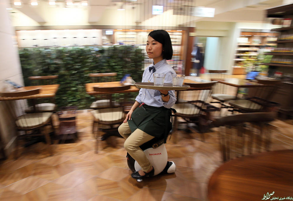 عکس/ ماشینی برای گارسون‌ها!